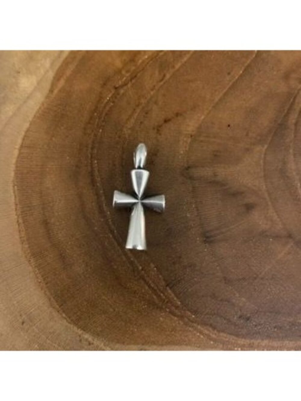 RETIRED James Avery Large St. Teresa Cross Pendant, Sterling Silver